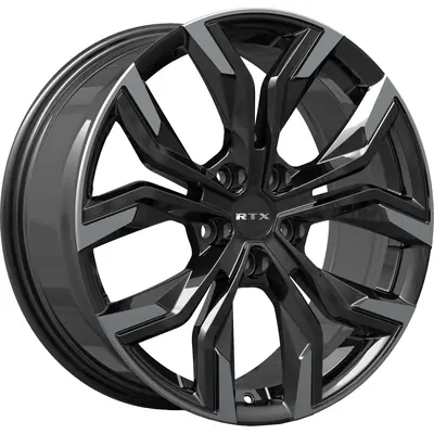 Produit De Marque Venom Gloss Black Machined Wheel by RTX (18x7.5 40mm)