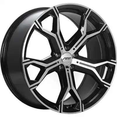 Gloss Black - Machined Face alloy by ART (21x9.5 37.0 mm) Promotion Saisonnière