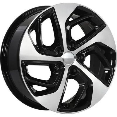 Gloss Black - Machined Face alloy by ART (17x7.0 50.0 mm) En Vogue