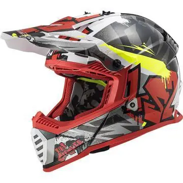 Jusqu’à Épuisement Des Stocks LS2 Casque cross FAST EVO CRUSHER