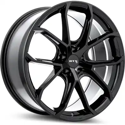 MC01 Gloss Black Wheel by RTX (20x10 19mm) Usine Directe