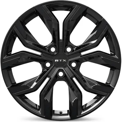 Venom Gloss Black Wheel by RTX (20x8 45mm) Top Vente