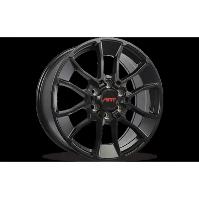REPLICA 336 Satin Black Wheel by ART (18x8 50mm) Satisfait Ou Remboursé