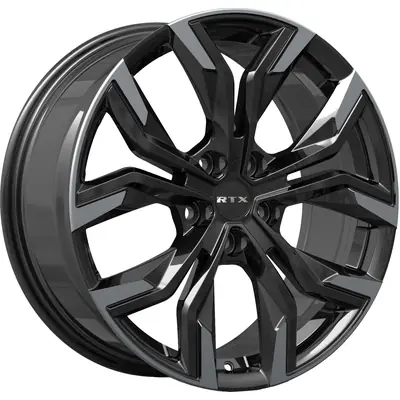 Certifié Venom Gloss Black Machined Wheel by RTX (18x7.5 42mm)