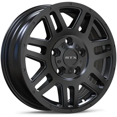 Achat Immédiat Adventure (5 Lugs) Satin Black Wheel by RTX (16x6 45mm)