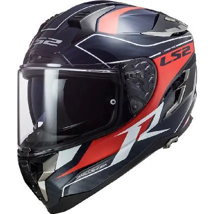 Artisanat LS2 Casque FF327 CHALLENGER CARBON GRID - S