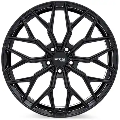 RS02 Gloss Black Wheel by RTX (20x8.5 38mm) Super Prix