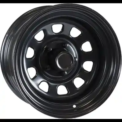 Daytona Black Wheel by CECO (15x6 -3mm) En Vogue