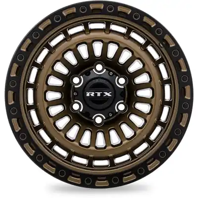 Moab Bronze with Satin Black Lip Wheel by RTX (18x9 0mm) Réduction