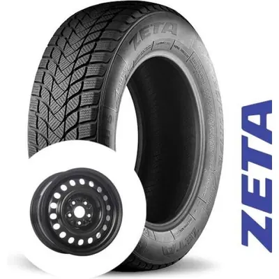 ZETA WINTER tire mounted on steel wheel (205/50R17) Artisanat