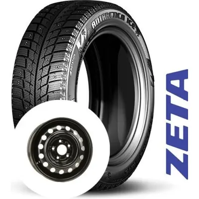 ZETA WINTER tire mounted on steel wheel (195/65R15) Nouvel Arrivage
