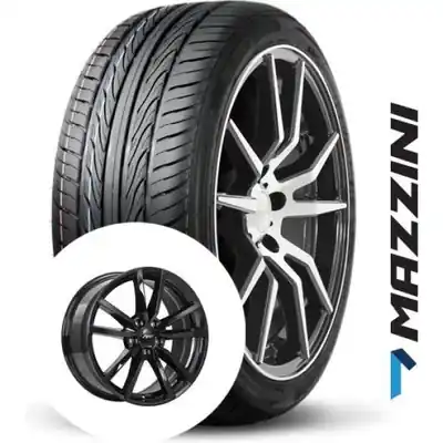MAZZINI ALL season tire mounted on alloy wheel (215/55R17) Livraison Mondiale