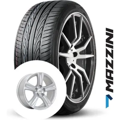 Fait Main MAZZINI ALL season tire mounted on alloy wheel (225/45R17)