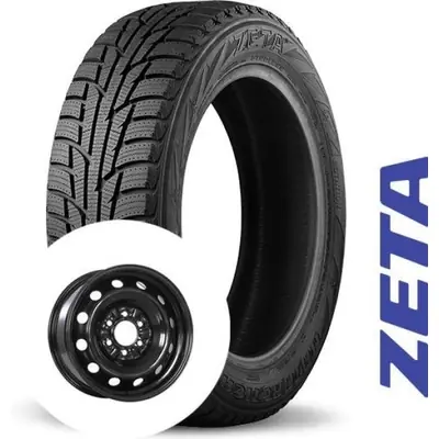 ZETA WINTER tire mounted on steel wheel (215/60R17) Exclusif