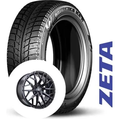 ZETA WINTER tire mounted on alloy wheel (205/55R16) Haute Qualité