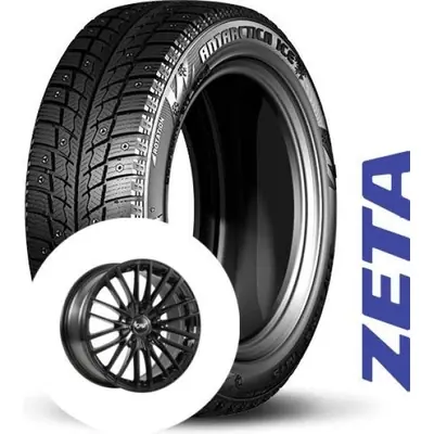 Expédition Rapide ZETA WINTER tire mounted on alloy wheel (195/65R15)