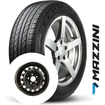 Édition Limitée MAZZINI ALL season tire mounted on steel wheel (195/60R15)