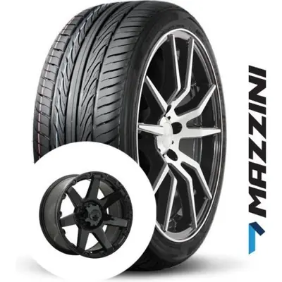 Vente Flash MAZZINI ALL season tire mounted on alloy wheel (225/50R17)