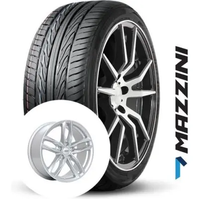 Usine Directe MAZZINI ALL season tire mounted on alloy wheel (215/45R17)