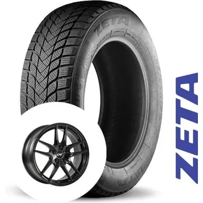 Must-Have ZETA WINTER tire mounted on alloy wheel (205/50R17)