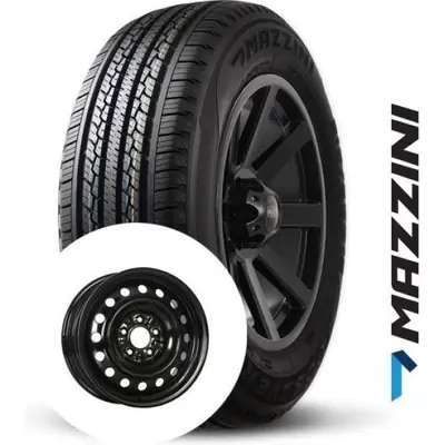MAZZINI ALL season tire mounted on steel wheel (235/70R16) Haute Qualité