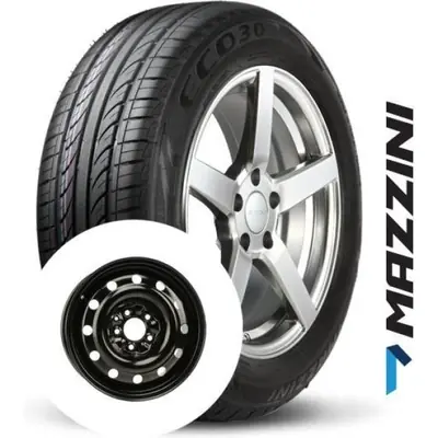 Retour Gratuit MAZZINI ALL season tire mounted on steel wheel (205/65R16)