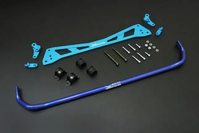 Hardrace - Barre stabilisatrice arrière & Sub-frame Brace Set Honda Civic, Crx Bon Plan