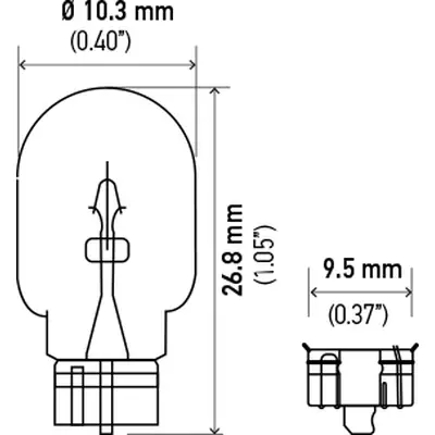 HELLA - 168 - Door Mirror Light (Pack of 10) Exclusif