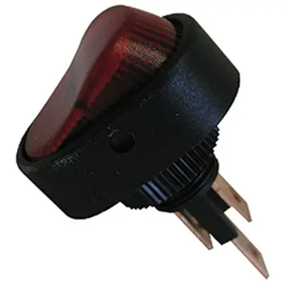 Prix Choc PICO OF CANADA - 11-05-9411 - 16A 12V On-Off Oval Rocker Switch - Red