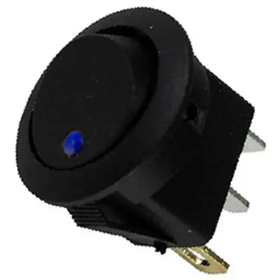 PICO OF CANADA - 11-01-9415 - 10A 12V On-Off Round Rocker With Led Switch - Blue Top Vente