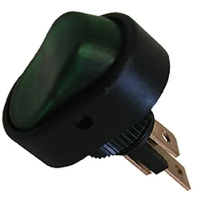 Jusqu’à Épuisement Des Stocks PICO OF CANADA - 11-03-9411 - 16A 12V On-Off Oval Rocker Switch - Green