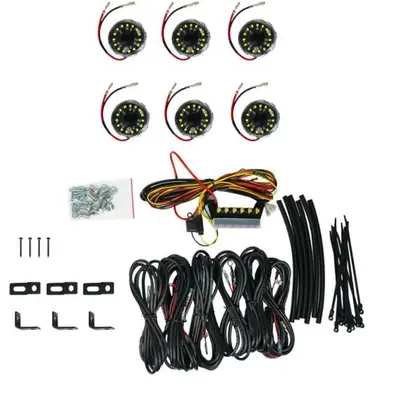 Original KC HILITES - 91040 - Cyclone V2 LED Rock Light Kits