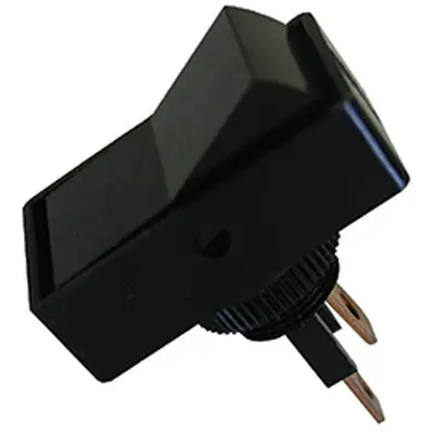 PICO OF CANADA - 9412-0-11 - 16A 12V On-Off Rectangular Rocker Switch - Black Must-Have