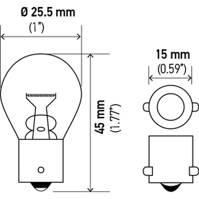 Prix Choc Driving And Fog Light (Pack of 10) by HELLA - 7506