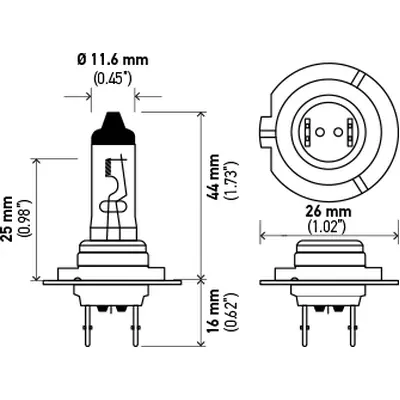 Quantité Limitée Driving And Fog Light by HELLA - H7-70W