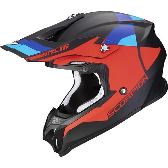 SCORPION Casque cross VX-16 EVO AIR SPECTRUM - L Nouvel Arrivage