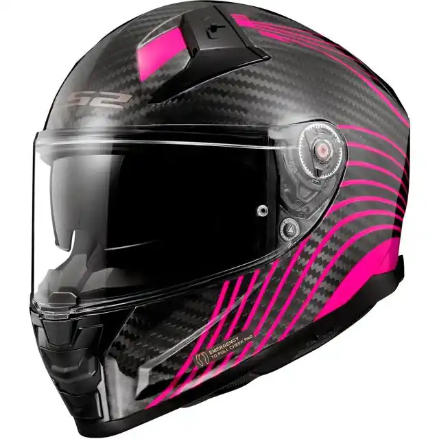 LS2 Casque FF811 VECTOR II CARBON FLUX Jusqu’à Épuisement Des Stocks