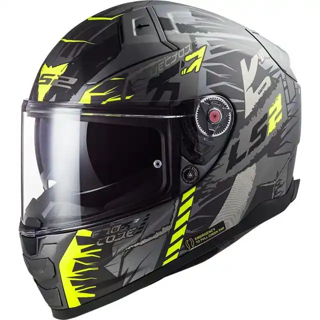 LS2 Casque FF811 VECTOR II Teckbot - XL Certifié