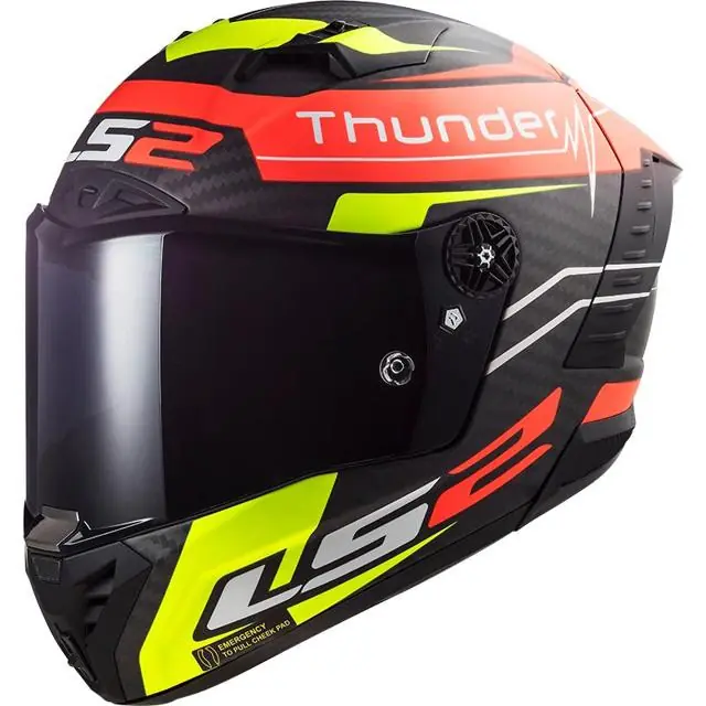 LS2 Casque FF805 THUNDER CARBON ATTACK - L Top Vente