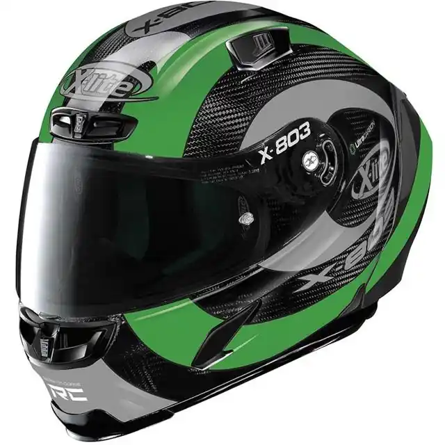 XLITE Casque X-803 RS ULTRA CARBON HATTRICK Meilleure Qualité