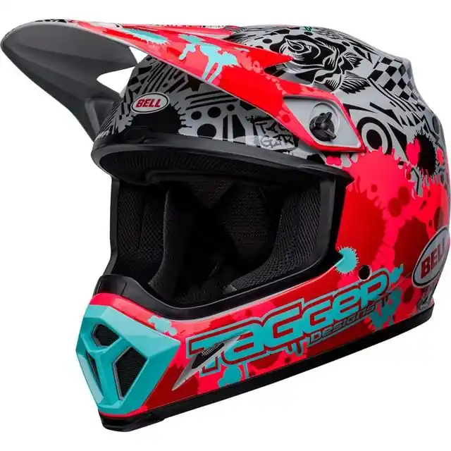 Bon Marché BELL Casque cross MX-9 MIPS TAGGER SPLATTER