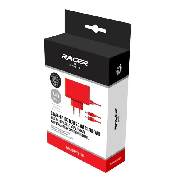 RACER Chargeur batterie gants KT12W Produit De Marque