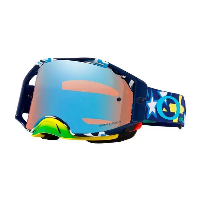 Offre Spéciale OAKLEY Masque cross AIRBRAKE MX TLD BLUE BANNER PRIZM MX SAPPHIRE IRIDIUM