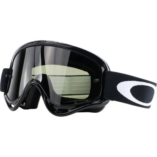 OAKLEY Masque cross XS O-FRAME MX ENFANT JET BLACK CLEAR Satisfait Ou Remboursé
