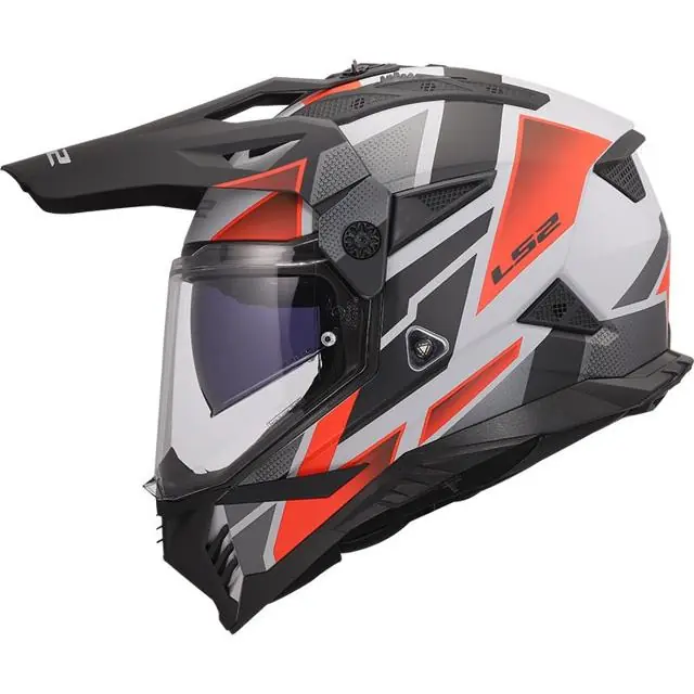 LS2 Casque crossover MX702 PIONEER II BLOCK - XL Prix Bas