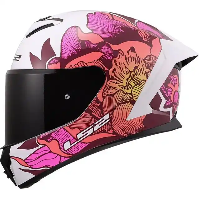 LS2 Casque FF820 RAPID III POPPIES II - XS Vente Directe