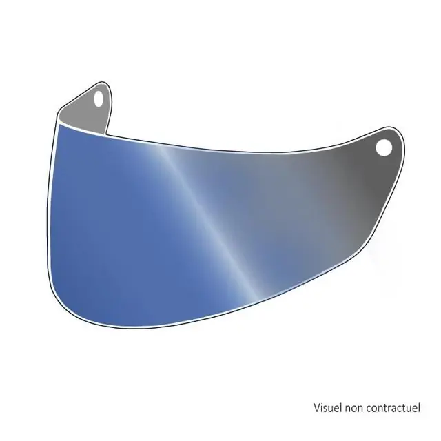 Promotion SCORPION Ecran KDS-F-04 - EXO-RACE AIR Mirror Blue