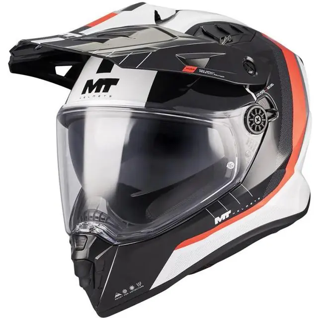 Satisfait Ou Remboursé MTHELMET Casque crossover TRACK SV PURE A1 - GLOSS
