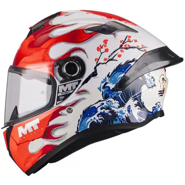 Exclusif MTHELMET Casque TARGO S YAMANAKA 2025 A5 - GLOSS