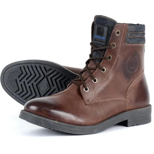 OVERLAP Bottines OVP 23 Haute Qualité